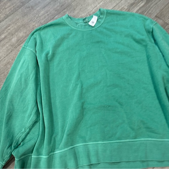 LAST PRICE 🌻OLD NAVY cropped vintage French terry sweatshirt ✨ - Picture 12 of 12